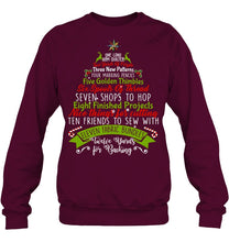 Load image into Gallery viewer, Christmas Tree Eleven Fabric Bundles T-Shirt Sweatshirt