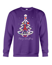 Load image into Gallery viewer, Nurse Tree Christmas Funny T-Shirt Sweatshirt