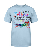 Load image into Gallery viewer, I Am A Nurse Gift For Nurses T-Shirt Guys Tee