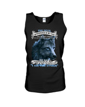 Load image into Gallery viewer, Wolf Lovers Trending Quote Tee Unisex Tank Top