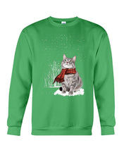 Load image into Gallery viewer, Cute Cat Christmas Gift For Cat Lovers Custom T-Shirt Sweatshirt