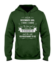 Load image into Gallery viewer, December Girl Fun Quote T-Shirt Hoodie