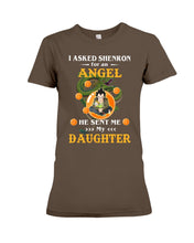 Load image into Gallery viewer, Dragon Ball Angel Daughter Black T-Shirt Ladies Tee