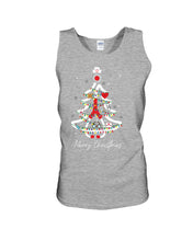 Load image into Gallery viewer, Nurse Tree Christmas Funny T-Shirt Unisex Tank Top