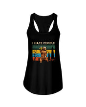 Load image into Gallery viewer, I Hate People Ladies Flowy Tank