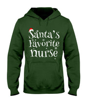 Load image into Gallery viewer, Santa's Favorite Nurse Hoodie