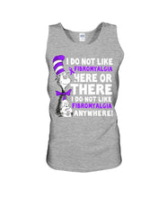 Load image into Gallery viewer, Fibromyalgia Anywhere Break Cancer Spirit T-Shirt Unisex Tank Top