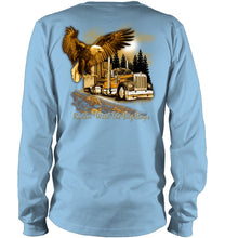 Load image into Gallery viewer, Riding With The Big Boys Nightlife City Black T-Shirt Unisex Long Sleeve