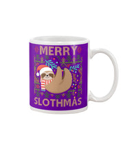 Load image into Gallery viewer, Merry Slothmas Christmas Gift For Kids Family Gift T-Shirt Mug
