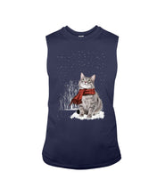 Load image into Gallery viewer, Cute Cat Christmas Gift For Cat Lovers Custom T-Shirt Unisex Long Sleeve