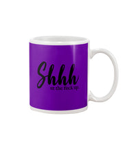 Load image into Gallery viewer, Shut The F Funny Quote T-Shirt Mug