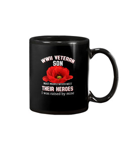 Wwii Veteran Son Gift For Veterab Mom Mug