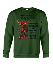 Load image into Gallery viewer, Samurai Consistent Persistent Resilient Quote T-Shirt Sweatshirt