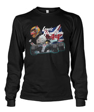 Load image into Gallery viewer, Lewis Hamilton 44 Formula 1 Champion 2019 Gift For Fans Unisex Long Sleeve