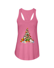 Load image into Gallery viewer, Jack Russell Christmas Gift For Christmas T-Shirt Ladies Flowy Tank