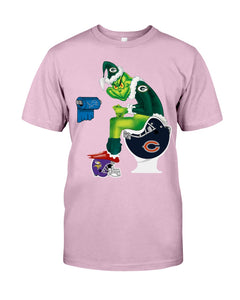 Grinch Green Bay Packers Funny Tee Guys Tee