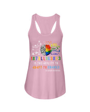 Load image into Gallery viewer, Science Stephen Hawking Quote Ladies Flowy Tank
