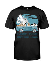 Load image into Gallery viewer, Country Road Golden Retriever Mug