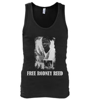 Load image into Gallery viewer, Free Rodney Reed Raise Your Voice 5 Unisex Tank Top