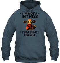 Load image into Gallery viewer, Heifer Not A Hot Mess Spicy Disaster Funny Quote Tee Hoodie