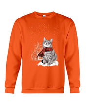 Load image into Gallery viewer, Cute Cat Christmas Gift For Cat Lovers Custom T-Shirt Sweatshirt