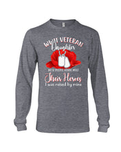 Load image into Gallery viewer, Wwii Veteran Daughter Their Heroes Unisex Long Sleeve