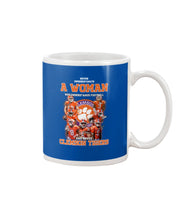 Load image into Gallery viewer, A Woman Loves Clemson Tigers Gift For Fans T-Shirt Mug
