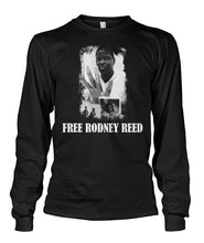 Load image into Gallery viewer, Free Rodney Reed Raise Your Voice 5 Unisex Long Sleeve