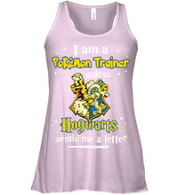 Load image into Gallery viewer, Pokemon Trainer Harry Potter Fans T-Shirt Ladies Flowy Tank