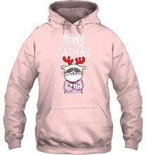 Load image into Gallery viewer, Funny Merry Catmas Christmas Gift Shirt Hoodie