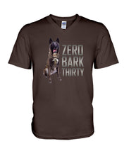 Load image into Gallery viewer, K9 Dog Hero Zero Bark Thirty Guys V-Neck