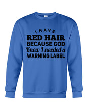 Load image into Gallery viewer, Great Gift For Redhead Grandma Sweatshirt