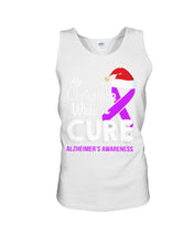 Load image into Gallery viewer, My Christmas Wish Is A Cure Unisex Tank Top