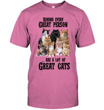 Load image into Gallery viewer, A Lot Of Great Cat  Shirt For Cat Lovers Guys Tee