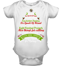 Load image into Gallery viewer, Christmas Tree Eleven Fabric Bundles T-Shirt Baby Onesie