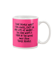 Load image into Gallery viewer, Finn Wants A Cabin In The Woods Away From Those People Mug