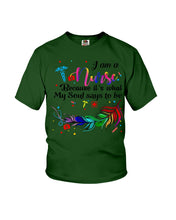 Load image into Gallery viewer, I Am A Nurse Gift For Nurses T-Shirt Youth Tee