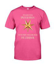Load image into Gallery viewer, Christmas Star Swedish Julstarnor Black T-Shirt Guys Tee