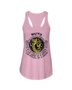 Ruth The Soul Of Mermaid Horoscope T-Shirt Ladies Flowy Tank