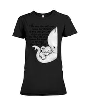 Load image into Gallery viewer, Elephant Cute Gift For Family Tee Ladies Tee
