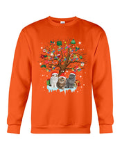 Load image into Gallery viewer, Christmas Tree Cat Lovers Cute Funny T-Shirt Sweatshirt