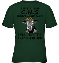 Load image into Gallery viewer, I Suffer From C.S.H Cows Lovers T-Shirt Youth Tee