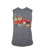 Load image into Gallery viewer, Merry Christmas In Town Cow Lovers Gift For Farmers Unisex Long Sleeve