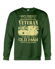 Load image into Gallery viewer, Veteran Australian Defence Force Gift For Grandpa Family Tee Sweatshirt