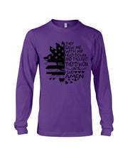 Load image into Gallery viewer, Christian T-Shirt Amen Unisex Long Sleeve