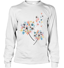 Load image into Gallery viewer, Sign Language - Dandelion Custom T-Shirt Unisex Long Sleeve