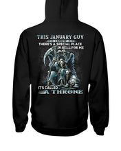Load image into Gallery viewer, Throne January Guy Special Space Horoscope T-Shirt Hoodie