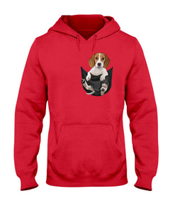 Beagle In The Pocket Funny T-Shirt Hoodie