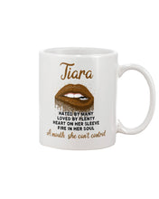 Load image into Gallery viewer, Tiara A Mouth She Can't Control Quote Name T-Shirt Mug