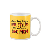 Load image into Gallery viewer, Hair Stylist And Dog Mom Gift For Dog Lovers Funny T-Shirt Mug